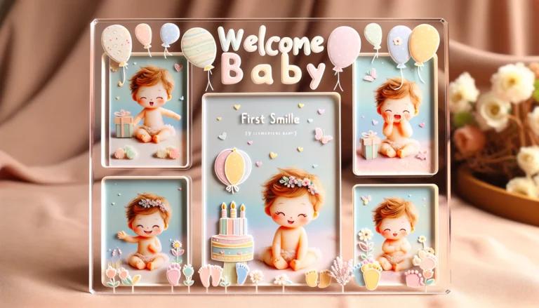 acrlylic photo frames for babies