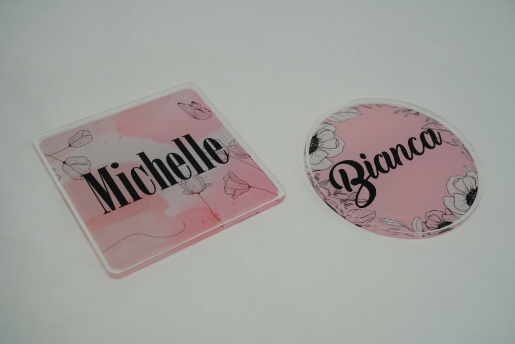 Personalized Acrylic Coasters